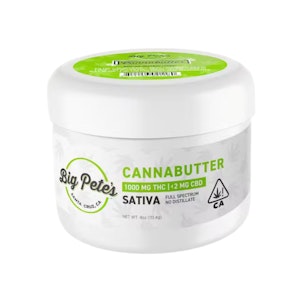 BIG PETE'S - SATIVA CANNABUTTER 1000MG - BIG PETE'S