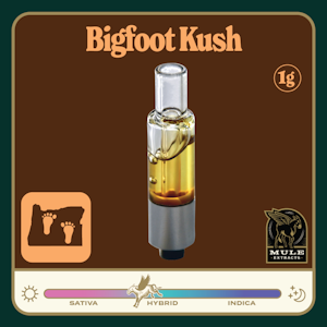 MULE EXTRACTS - Bigfoot Kush, Live Resin, 1g