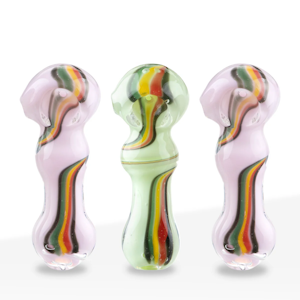 Biohazard - Biohazard - 3.5 in. Slyme Swirl Hand Pipe
