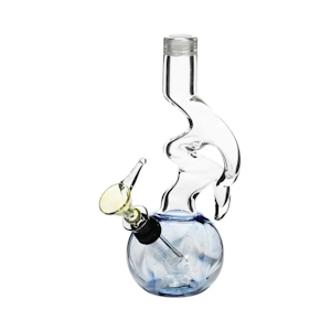 Biohazard - Biohazard - 6 in. Two Hook Blue Water Pipe