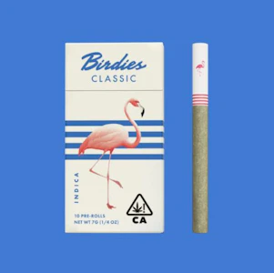 Birdies - Birdies Classic 10pk Prerolls 7g Indica