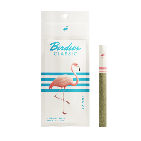 Birdies - Birdies - Classic Indica - 3pk Prerolls Main Image
