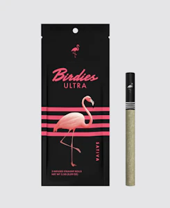 Birdies - Birdies Infused Ultra 3pk Prerolls 2.5g Sativa