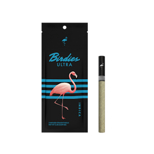 BIRDIES - Birdies - Ultra Indica - 3pk Infused Prerolls