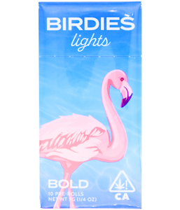 BIRDIES - 10 PACK LIGHTS - BOLD .7G - BIRDIES