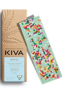 KIVA - Kiva-Birthday Cake-White Chocolate-High Dose-20 pieces-200mg