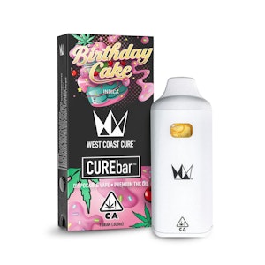 WEST COAST CURE - West Coast Cure Birthday Cake CUREbar Disposable 1.0g