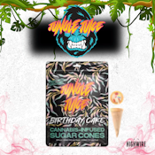 Jungle Juice Sugar Cones Birthday Cake 200mg
