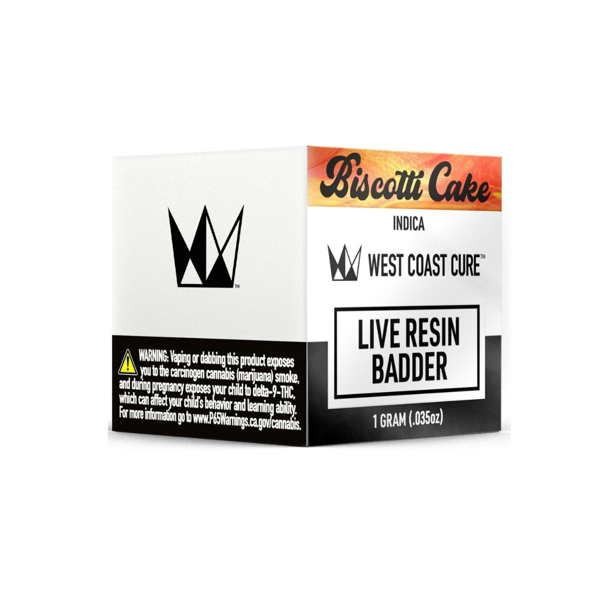 Biscotti Cake (I) | 1g Live Resin Badder | West Coast Cure