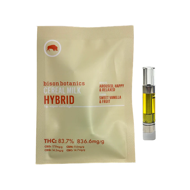 Bison Botanics - Bison Botanics - Cereal Milk - 510 Cart - 1g Main Image