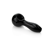 4" Classic Spoon Hand Pipe - Black