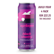 Ayrloom - Black Cherry Seltzer 2:1 (10mg THC: 5mg CBD) - 12oz Beverage