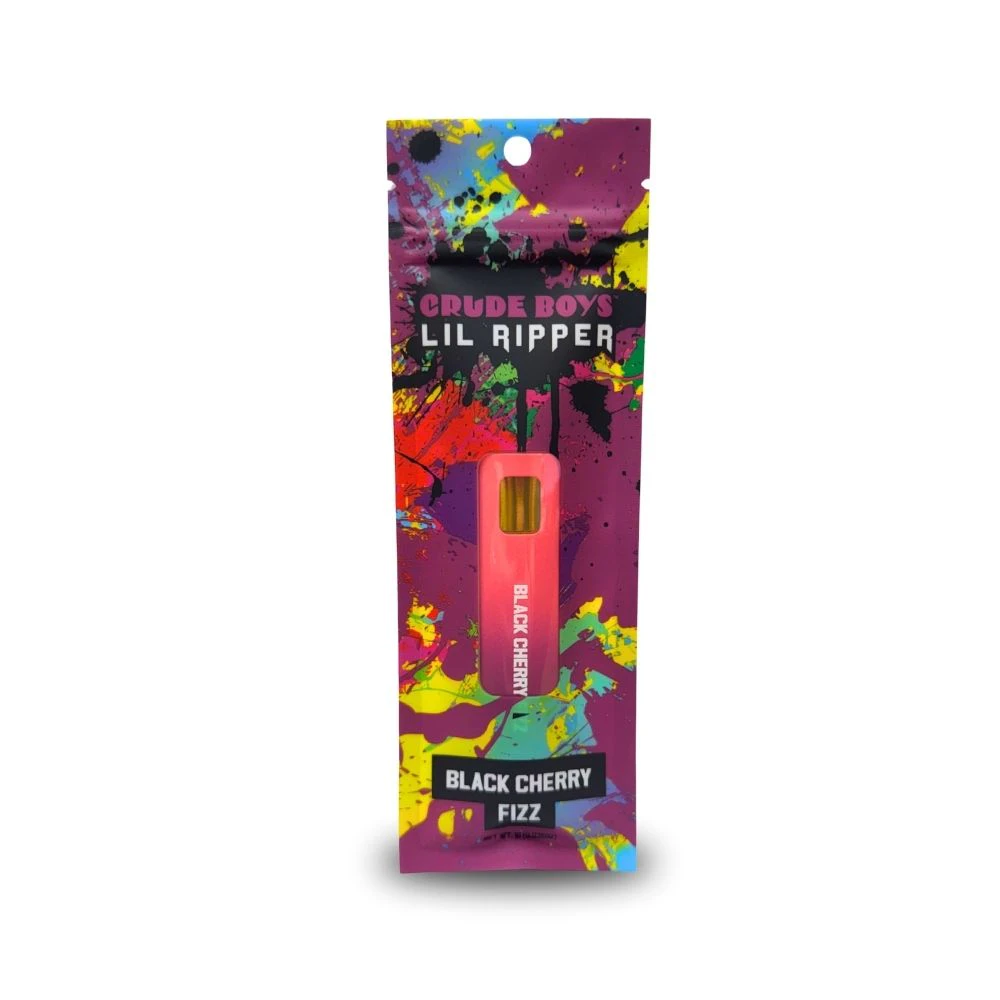 CRUDE BOYS - Black Cherry Fizz 1g Lil Ripper Disposable - CRUDE BOYS Main Image