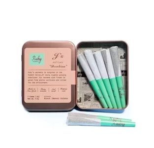 RUBY FARMS - Black Cherry Gelato | Ruby Farms | Preroll | 7pk | 0.5g