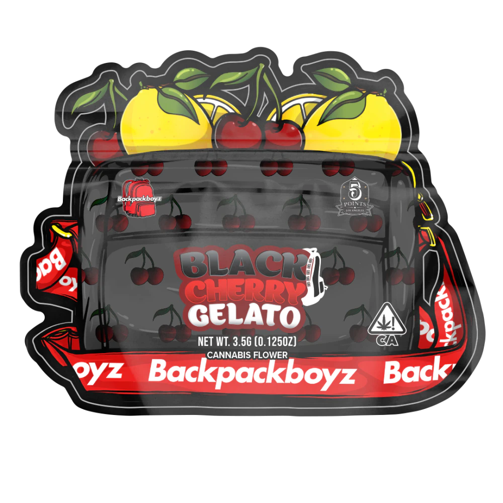 Backpackboyz - Black Cherry Gelato (I/H)  26.6%THC | BackpackBoyz | 3.5g Flower Main Image