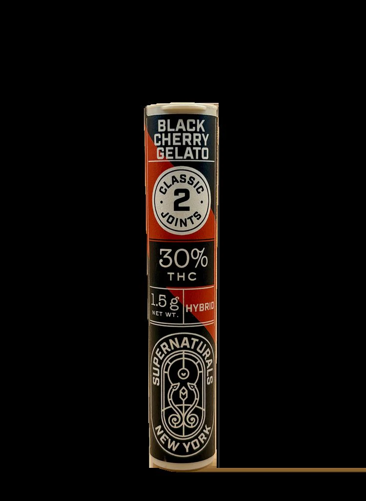 Supernaturals New York - Supernaturals - Black Cherry Gelato - 2pk Prerolls (.75g/ea) Main Image