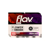Black Cherry Gelato x Grape Ice | Duo Flower | 14g | Flav