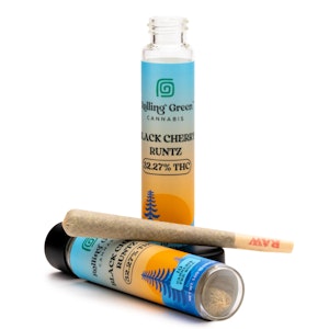 Rolling Green - Black Cherry Runtz | Pre-roll | 1g | Rolling Green