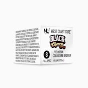 Black Cherry Tier 3 Live Rosin Cold Cure Badder 1g