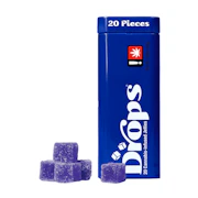 *xclusive* 300mg 1:1:1 THC:CBD:CBN Black Currant (GMO X Legend OG) Gummies (5mg THC, 5mg CBD, 5mg CBN - 20 pack) - Drops
