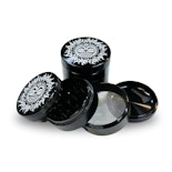 Fire Island Black Engraved Aluminum Grinder