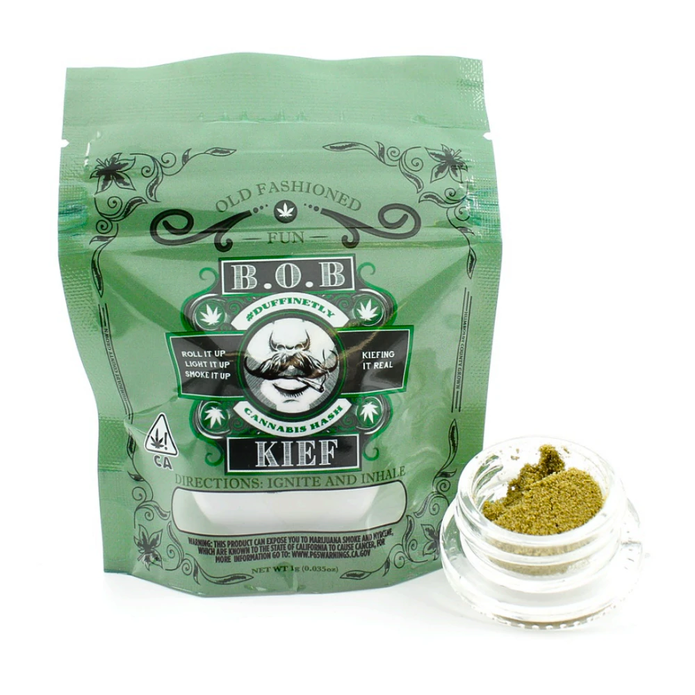 B.O.B STASH - Alien Cookies OG - Kief (1g) Main Image