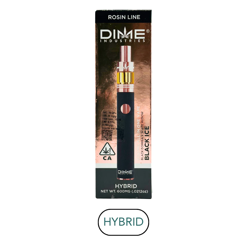 Dime Industries - Dime Industries - Live Rosin - Black Ice - RTU - 0.6g Main Image