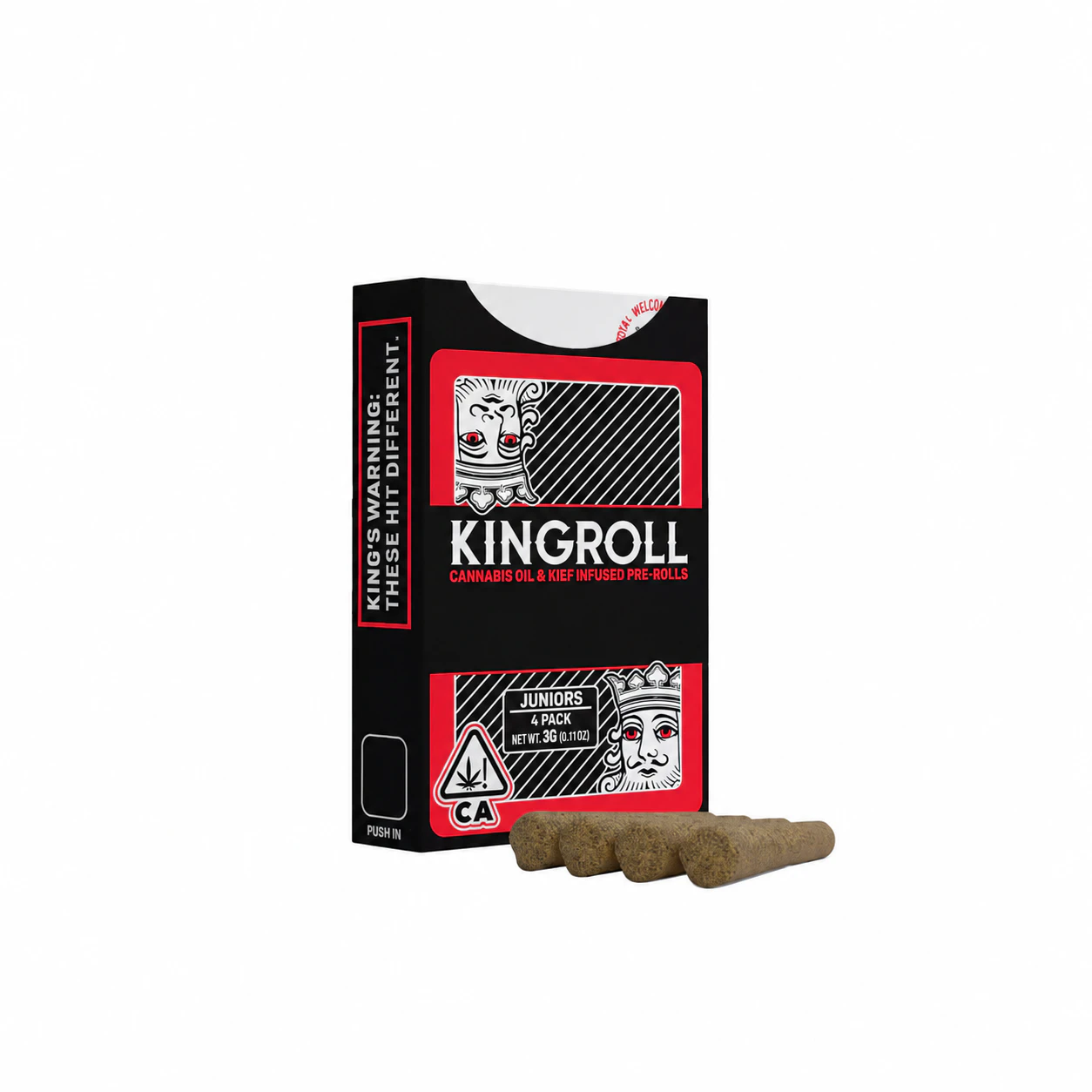 Kingroll - Kingroll | Dealer's Choice Indica Variety Pack #7 | Oil & Kief Infused | 4pk Main Image