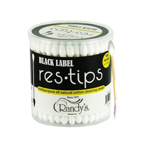 THE DEPOT - BLACK LABEL RESTIPS COTTON SWAPS (100PK) - RANDY'S