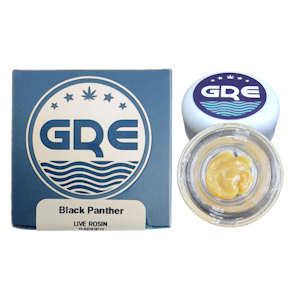 Green River Extracts - Black Panther (H) | 1g Live Rosin Badder | Green River Extracts