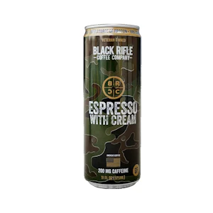 Black Rifle Coffee Co. - Black Rifle Coffee Co. - 11oz. Non-Infused Beverage - Espresso With Cream