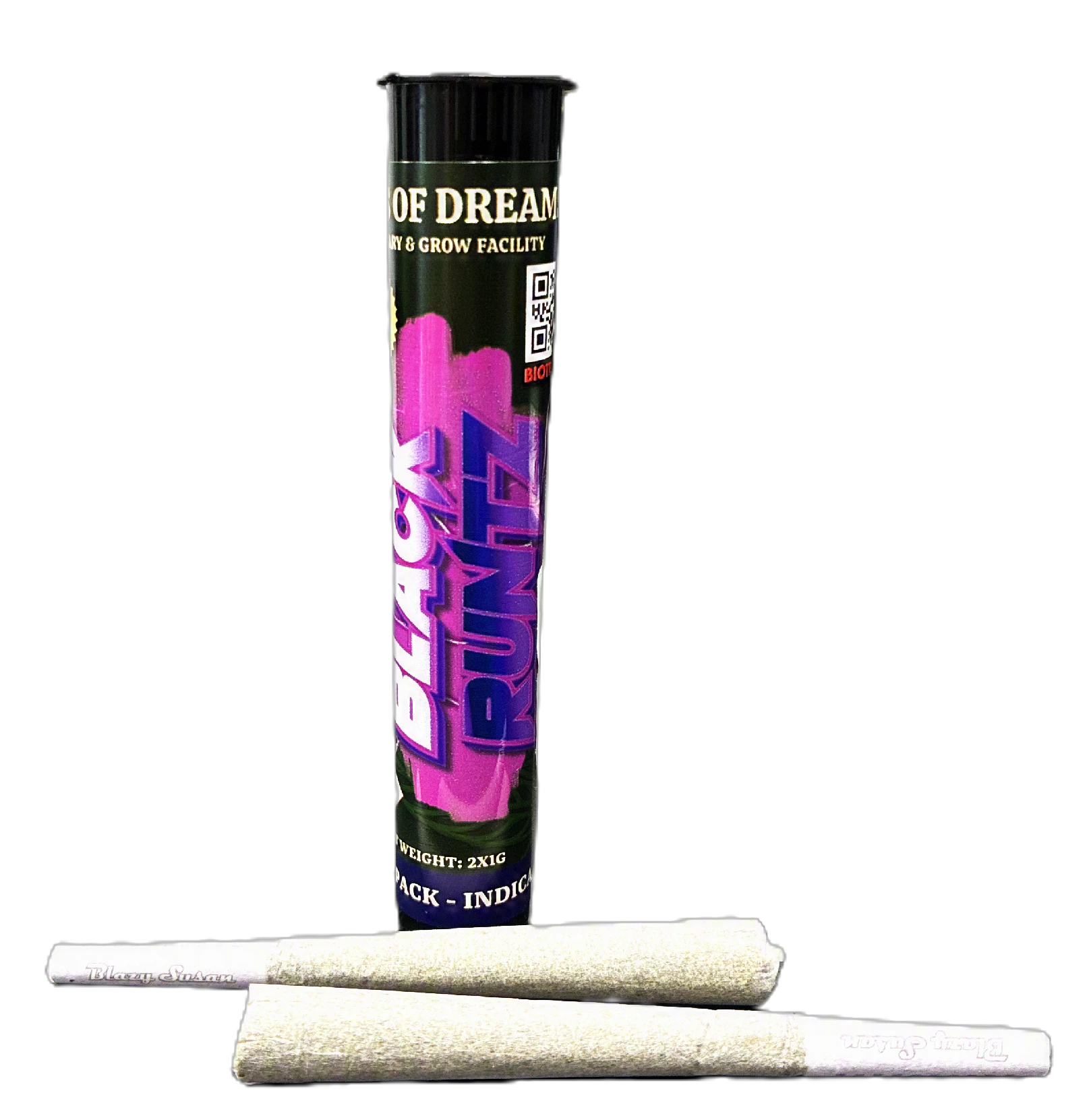 4th Generation - Black Runtz (2G) | Preroll 2pk | Indica Main Image