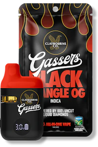 CLAYBOURNE CO. - 1g Black Triangle OG AIO Gassers - Claybourne