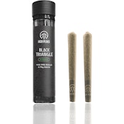 Black Triangle (H) - Prerolls - 2pk x .75g - 1.5g - High Peaks