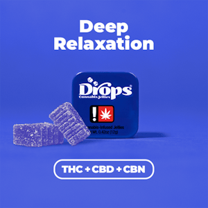 DROPS - Drops - 2ct. 100mg CBD:100mg THC:100mg CBN (Deep) - Black Currant