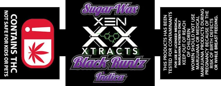 XEN XTRACTS - Black Runtz (1g) Sugar
