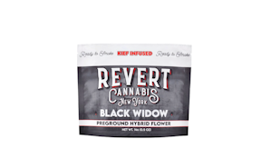 Black Widow | Infused Ground Flower | 14g | Revert