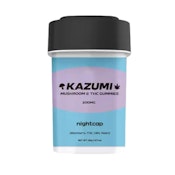 Kazumi-Blackberry-Gummies-Nightcap-200mg-THC-20mg/CBN-5mg/Reshi-30mg/Chamomile-3mg