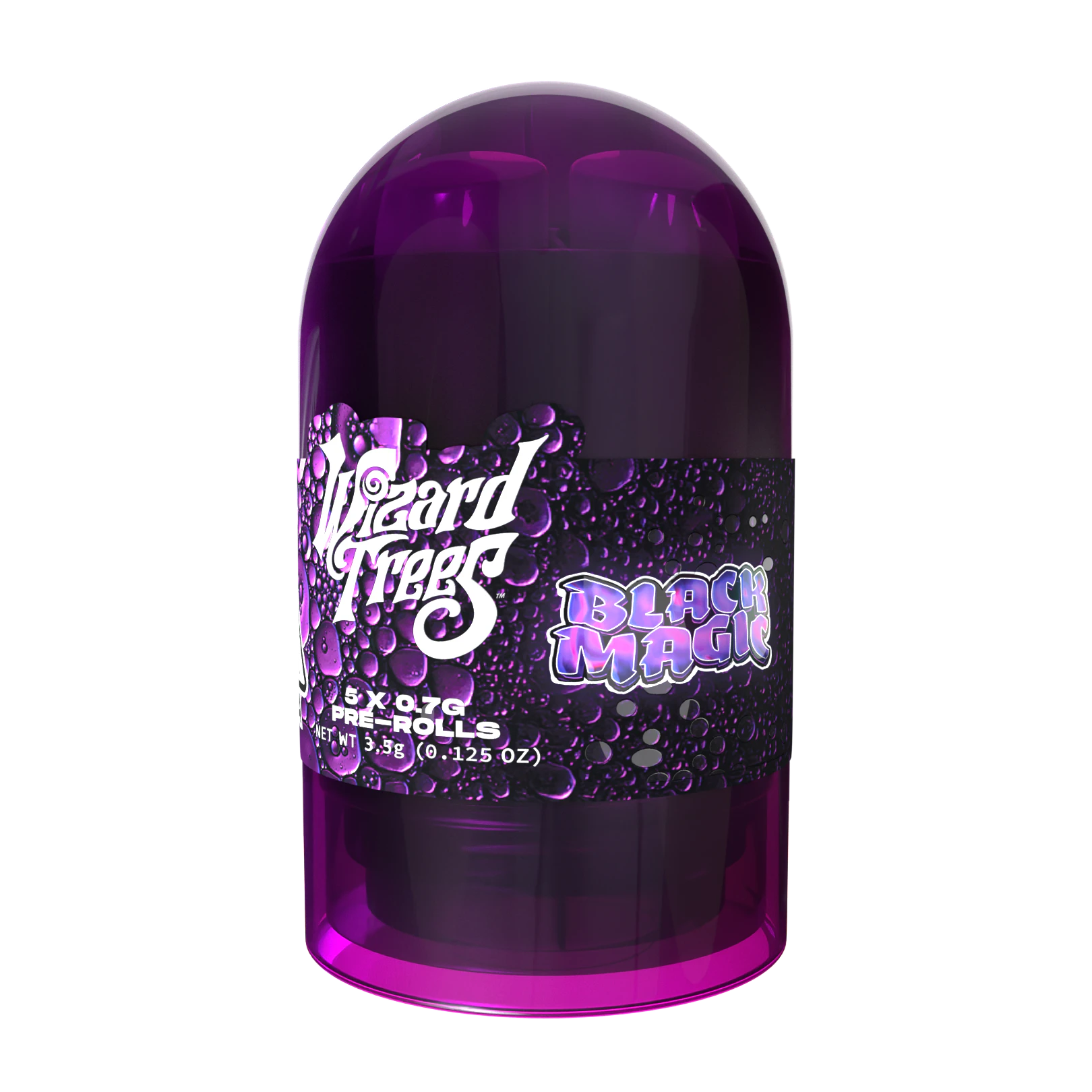 Wizard Trees - Black Magic | 5-Pack Pre-Rolls | 3.5g Main Image