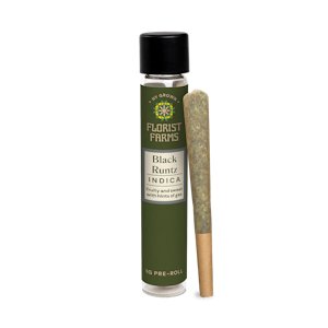 FLORIST FARMS - Black Runtz | Pre-roll | 1g | Florist Farms
