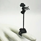 Boujee Statement Ring - Onyx | D3