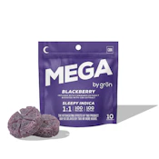 MEGA Pearl | Blackberry | 1:1 CBN/THC 100mg/10pk