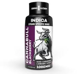 CannaBull - Cannabull Blackberry THC Syrup 1000mg
