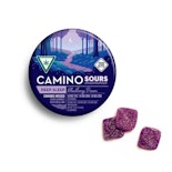 Blackberry Dream 1:1:1 THC:CBN:CBD 200mg Sour Gummies (20x10mg) - CAMINO SOURS