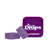 Drops Heavy 100mg (2 CBD : 1 THC) Blackberry Single- Indica