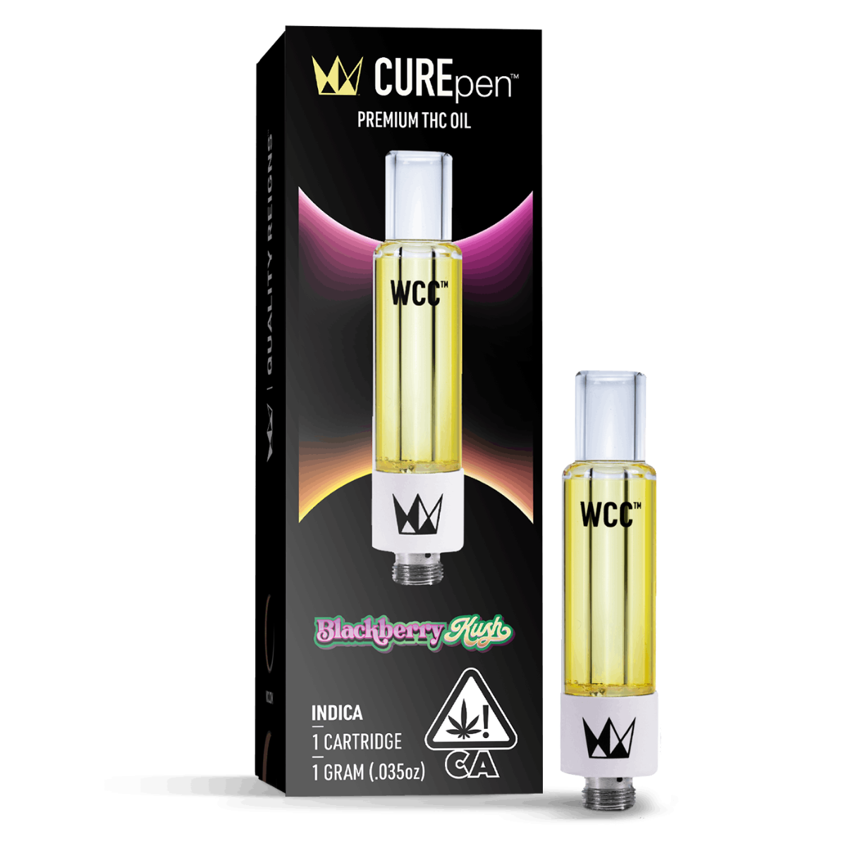 Blackberry Kush (I) | 1g CUREpen Vape Cartridge | West Coast Cure
