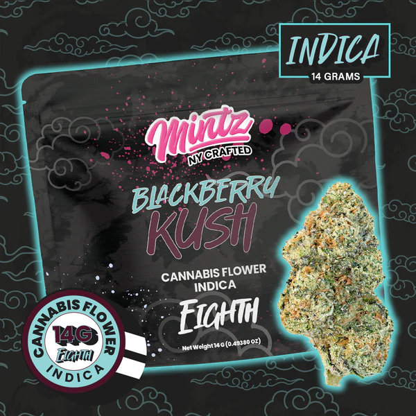 Mint Cannabis - Blackberry Kush - 14g Flower Main Image