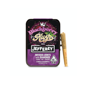 Blackberry Kush (I) | .65g 5pk Diamond Infused Jefferey Prerolls | West Coast Cure