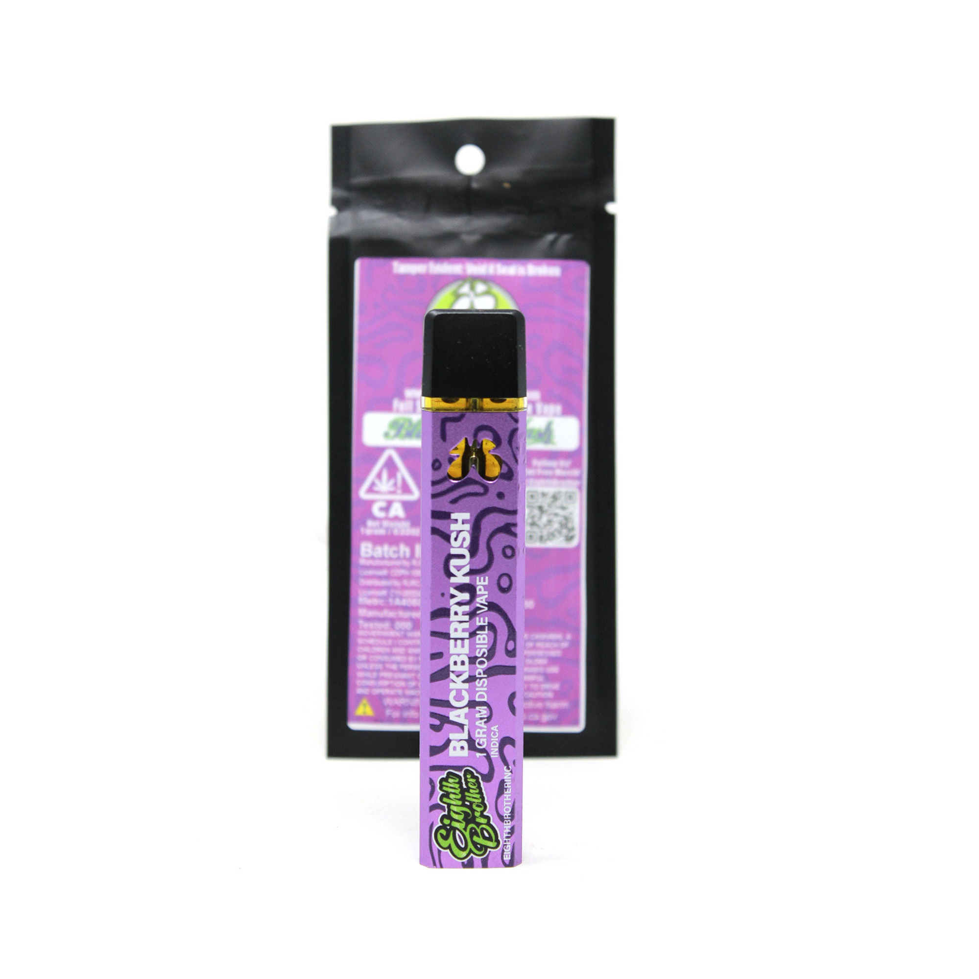 Eighth Brother Blackberry Kush Disposable 1.0g