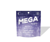 Mega Blackberry | Gummy | 100mg/10 Servings | Gron